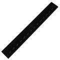 Bojo Tools Non-Marring Ruler 6" (BLACK) PSR-I-PMMA-BK